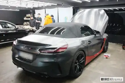 인천 랩핑 BMW Z4 컬러 맞춤형 시공 / 인천 중구 시공 사진