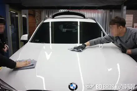 인천 유리막코팅 BMW X3 시공 과정이 궁금하다 / 인천, 부평, 부천 시공 사진