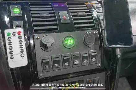 테라칸 리스토어 튜닝 100바디 35 파인뷰 LX7p / 12.3인치 안드로이드 올인원 인증 LED 라이트 보조배터리 에코파워팩 시공 / 성남,분당,판교 시공 사진