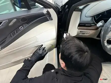 남양읍 신차검수. 2023 G80 2.5T AWD 한라산그린 신차검수 후기. / 화성, 동탄, 수원, 오산 시공 사진