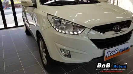 [거제 LED 튜닝] 현대 투싼 ix 2Way 아이라인 (언더) 장착 [거제도 LED 튜닝] / 거제 연초면 시공 사진