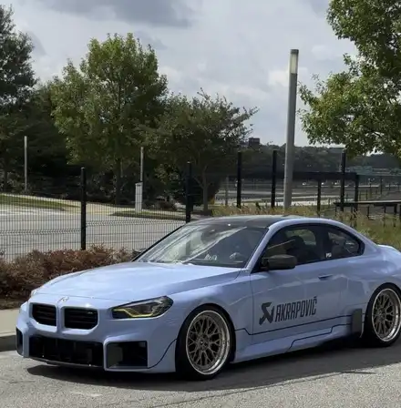 BMW G87 M2 Akrapovic(아크라포빅) 티타늄배기 / 서울 강남 시공 사진