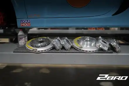수원 동탄 화성 평택 오산 송탄 투브로 모터스 포르쉐 981 GTS 스톨츠 브레이크 6p 리어 4p 브레이크 튜닝 / 화성 융건로 시공 사진