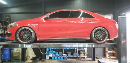 [송탄,평택,천안,안성,서산] 타이어레터링, 라이트필름 - 벤츠 CLA45AMG / 경기 화성 시공 사진