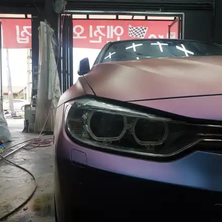[송탄,평택,천안,안성,서산] 카멜레온 전체플딥 - 320D(BMW 3시리즈) / 화성 융건로 시공 사진