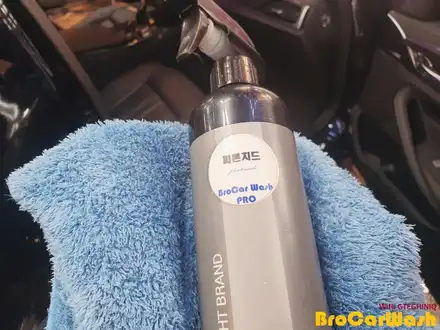 강서구 마곡 BMW 디테일링 스팀세차(차량 내부 스팀세차) / 서울 강서 시공 사진