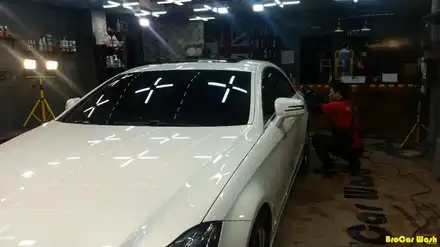 벤츠 CLS350 지테크닉 크리스탈 세럼 유리막 코팅.. / 서울 강서 시공 사진