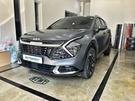 기아 스포티지(nq5) 전체 크롬죽이기(avery satin black) / 수원 영통구 시공 사진