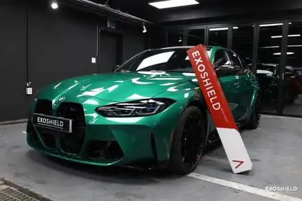 BMW M3 Competition 전면 유리 보호 / 엑소쉴드 코리아 / 윈드쉴드와 PPF / 과천시 주암동 시공 사진