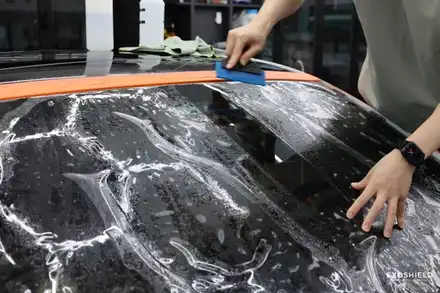BMW 440i 앞 유리 보호 / 엑소쉴드GT3 / 윈드쉴드교체 비용 / 과천시 주암동 시공 사진