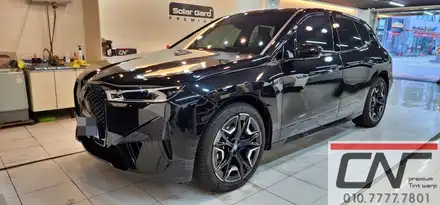 BMW ix 3M CR 크리스탈 신차썬팅시공하기 // 대전카프리(CAF) / 대전 서구 시공 사진