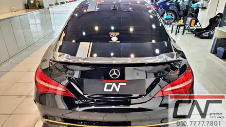 대전열차단썬팅 * 벤츠 CLA45amg 50주년 하버캠프 베스트본드 측후면 그리고 썬루프시공기 / 대전 서구 시공 사진