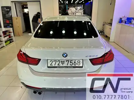 대전솔라가드프리미엄 * BMW 420d 영맨썬팅 제거하고 솔라가드 퀀텀 시공기 / 대전 서구 시공 사진