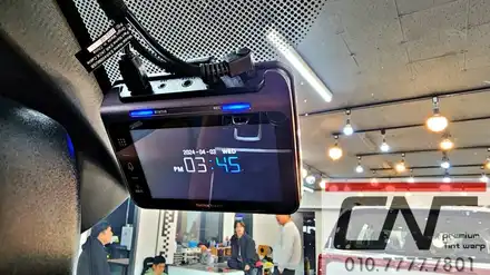BMW X6 아이나비 QXD1 그리고 CZ12A 커넥티드프로 플러스 / 대전 서구 가장동 시공 사진