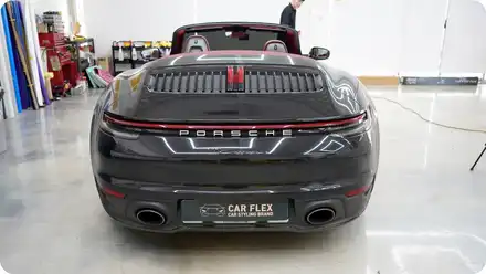 포르쉐 911 전체랩핑 아이리스텍 슈퍼클리어 만족도 100% / 서울 강서구 시공 사진