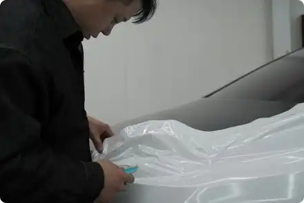 벤틀리 플라잉스퍼 랩핑! 고광도 다이아몬드 화이트로 시공해드렸습니다 / 서울 강서구 시공 사진