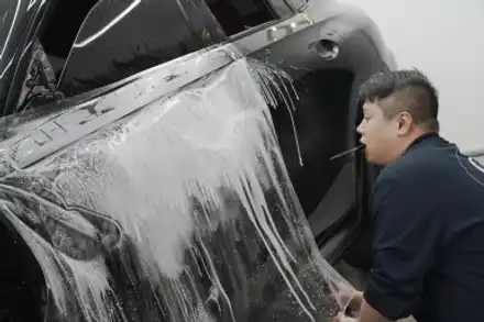 BMW X6M 무광PPF시공 (저가형필름의 최후) / 서울 강서 시공 사진