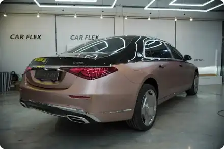 강서구 마이바흐 S580 오뜨 부아튀르 에디션 로즈골드 부분랩핑으로 커스터마이징! / 서울 강서구 시공 사진