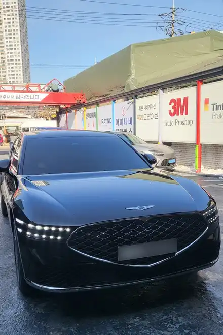 영등포 제네시스 G90썬팅 단골손님의 선택은? (레인보우엠앤씨-루마버텍스 영등포문래점) / 서울 양천, 구로, 강서, 영등포, 부천 시공 사진