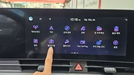 영등포레인보우썬팅)기아 스포티지 음성녹화 안되는 빌트인캠 대체품으로 블랙박스 추가설치 (레인보우썬팅, 아이나비 블랙박스 작업) / 서울 양천, 구로, 강서, 영등포, 부천 시공 사진