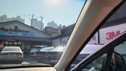 영등포 루마버텍스썬팅) 전면50% 측후면35% 밝은썬팅농도시공 GV70에 시공완성. / 서울 양천, 구로, 강서, 영등포, 부천 시공 사진