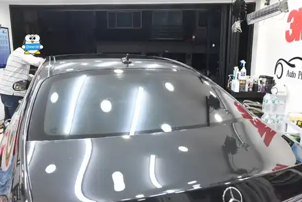 [카스토리] 메르세데스 벤츠 마이바흐 S650 솔라가드 프리미엄 퀀텀 전면 19% 측후면 14% / 서울 서초구 시공 사진