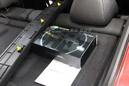 벨로스터 아이나비 블랙박스 QXD950 VIEW BLACK 시공완료 / 서울 서초구 시공 사진