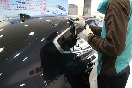 K7유리막코팅 쿼츠파워유리막코팅 유리막코팅전손세차 광택서비스 발수코팅 / 서울 서초구 시공 사진