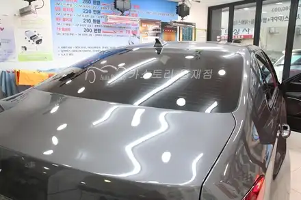 EQ900썬팅시공기 레이노썬팅 뷰게라VG 900V2블랙박스 아이트로닉스아이패스 ITR200 하이패스 장착 / 서울 서초구 시공 사진