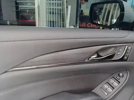캐딜락 CTS 카본블랙 실내랩핑 중고 이상의 신차느낌! / 광명, 안양, 시흥 시공 사진