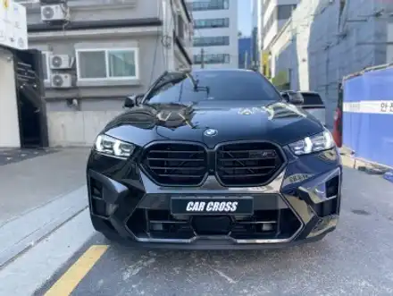 BMW X6 M블랙 PPF & 리얼카본 포인트 자동차랩핑 / 광명, 안양, 시흥 시공 사진