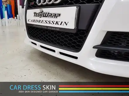 왕 펄 랩핑 Avery 다이아몬드 화이트 전체랩핑 X Audi TTS / 인천 서구 시공 사진