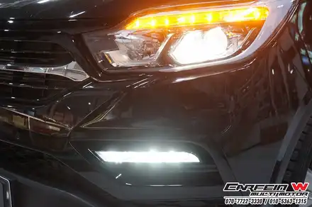 렉스턴스포츠 G4 LED 안개등 교체(+코너링) / 대구시 수성구 시공 사진