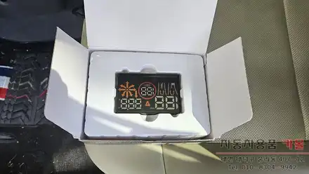 대전 캐스퍼 HUD설치 온유어뷰 CH2100 순정내비게이션 연동형 헤드업디스플레이 / 대전, 청주, 세종 시공 사진