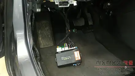 엑센트 이지카 E6-B 원격시동 경보기와 스타트버튼 장착 대전, 세종 / 대전 대덕 시공 사진