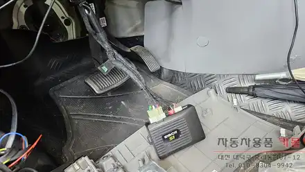 대전 그랜드스타렉스 스타트버튼(시동버튼)과 락폴딩 릴레이 작업 (이지카S1, 도원텍 제품) / 대전, 청주, 세종 시공 사진
