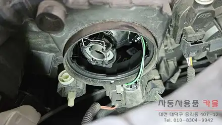 QM6 헤드라이트를 브라비오 합법LED로 교체하기 / 대전, 청주, 세종 시공 사진