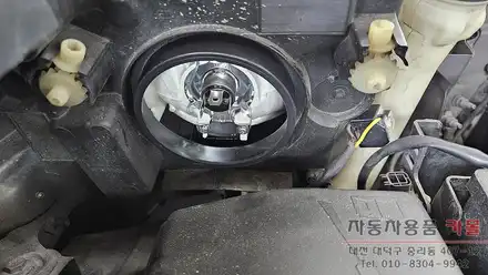 2013 올란도 전조등을 브라비오 합법 H4 LED로 교체하기 / 대전 대덕 시공 사진