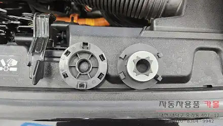아이오닉 하이브리드 헤드라이트를 브라비오 합법LED로 교체하기 / 대전, 청주, 세종 시공 사진