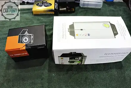 캠리 신차 패키지, 수입차 신차 패키지 시공, 블랙박스 보조배터리 썬팅 PPF 시공 / 수원 권선 시공 사진