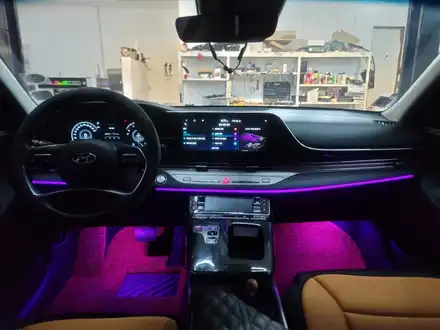 더뉴그랜저ig 엠비언트라이트 감성있는 실내분위기로 전환하기 / 구미, 대구 시공 사진