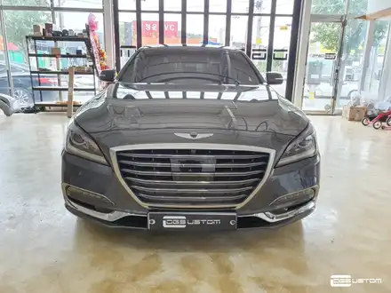 제네시스 G80 번호판 하단이동 By 구미 디지나인 커스텀 / 구미, 대구 시공 사진