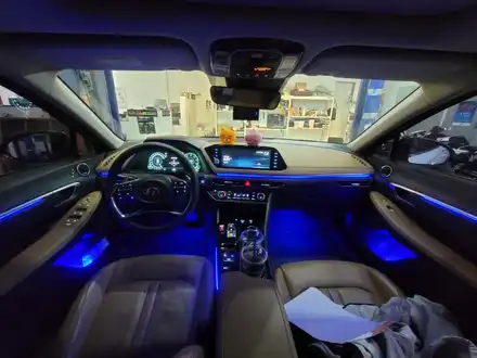 소나타DN8 DMX 엠비언트 비노출엠비언트, 풋등 시공 / 구미, 대구 시공 사진