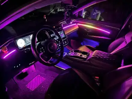 투싼 NX5 에이비클 무빙 엠비언트라이트로 실내 분위기 전환하기 / 현대 / 투싼 (NX5) / 구미, 대구 시공 사진