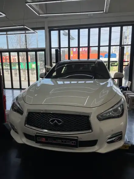 인피니티 Q50 실내엠비언트라이트와 올인원으로 확실한 변화주기 / 인피니티 / Q50 / 구미, 대구 시공 사진