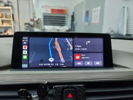 [구미디지나인커스텀]BMW 3시리즈 애플카플레이 시공 / 구미, 대구 시공 사진