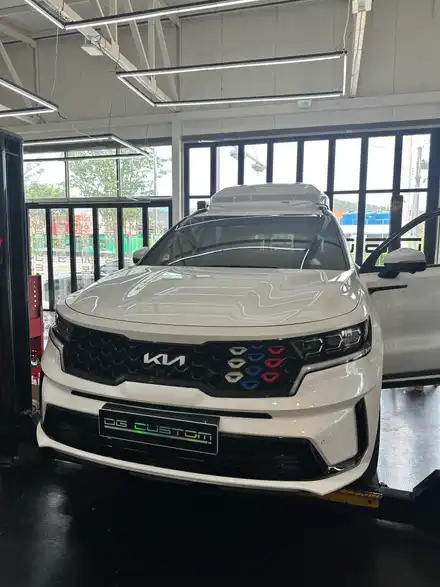 쏘렌토 MQ4 에이비클 엠비언트라이트로 확실한 변화를 주다 시공 사진