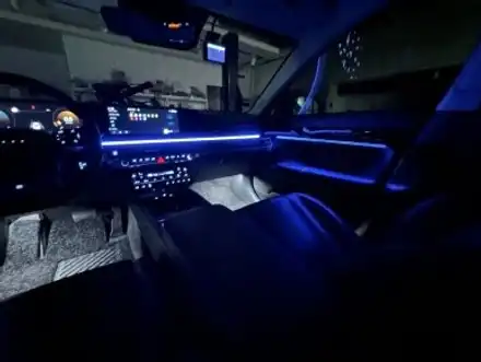 그랜저 GN7 엠비언트 순정연동 RGB 시공, 순정 모니터로 색상 변경까지 / 구미, 대구 시공 사진