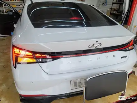 아반떼 CN7 LED 리어 콤비램프( 테일램프 ) 순정옵션 시공 By. 구미 디지나인커스텀 / 구미, 대구 시공 사진