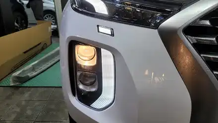 팰리세이드 자동차 검사통과! 브라비오 전조등 LED 전구 교체 / 서울 광진구, 중곡, 건대 시공 사진